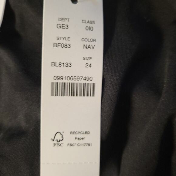 NWT J.Crew Racer Back Swimsuit Beachy Swim Poolside Vacation Cruise Plus‎ SZ 24 - Picture 10 of 10